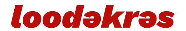 _ˈlo͞odəkrəs_ logo